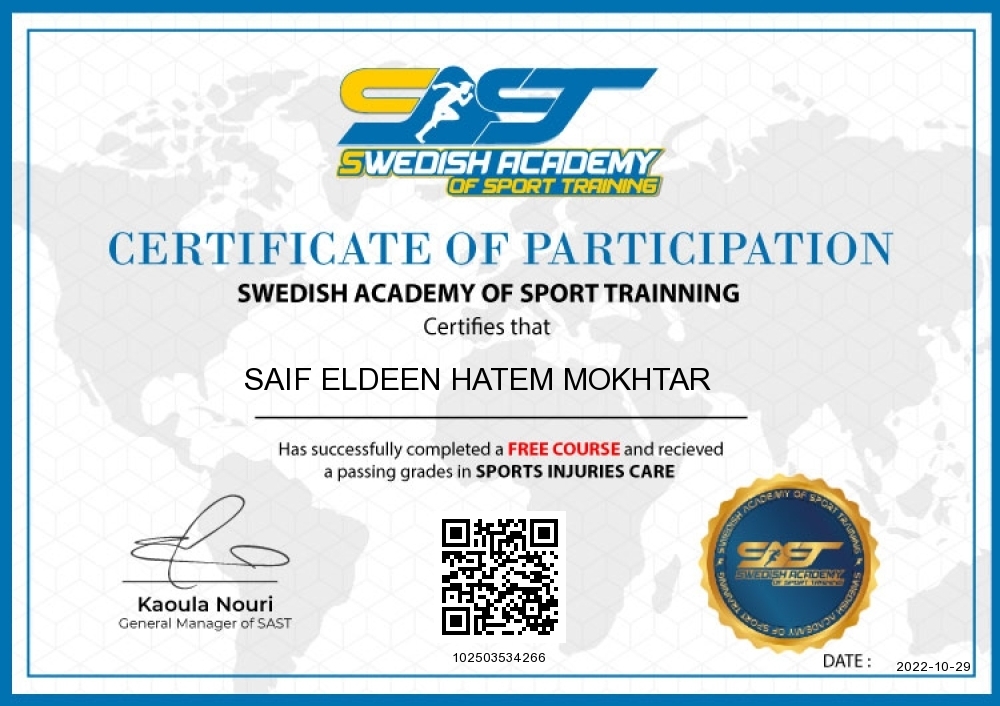 SAIF ELDEEN HATEM MOKHTAR